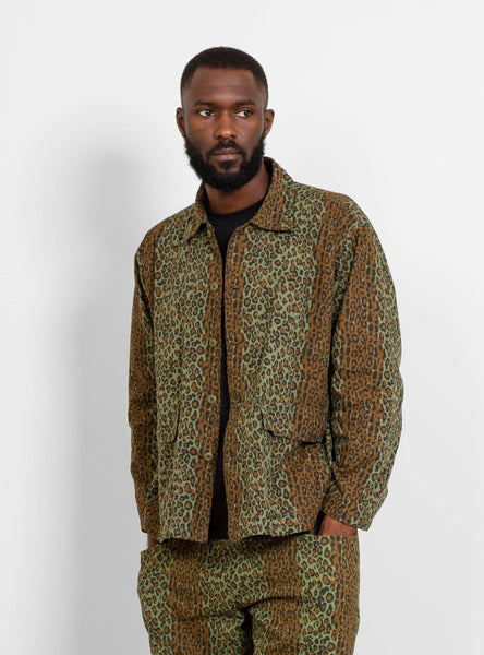 Hunting Shirt Leopard by South2West8 | Couverture & The Garbstore