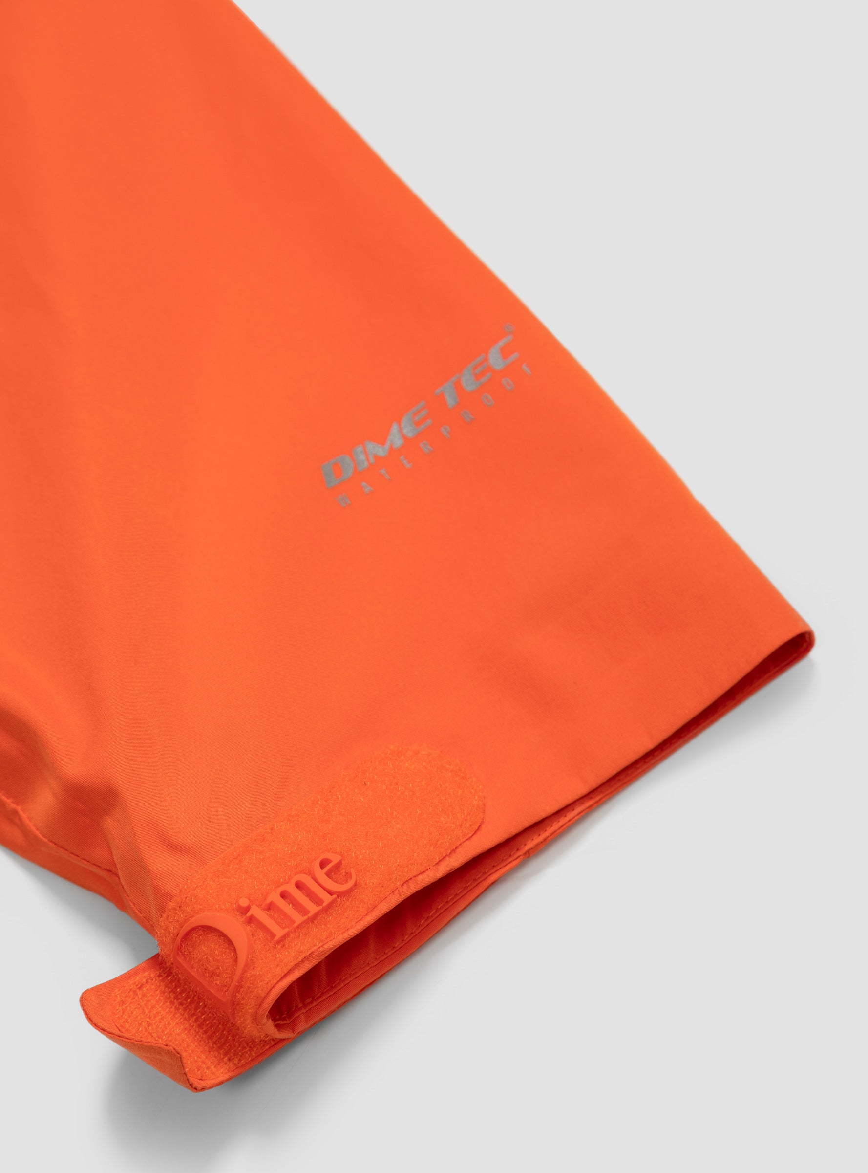 Dime Classic Logo Shell Jacket Orange