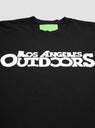 LA Outdoors T-Shirt Black by Mister Green | Couverture & The Garbstore