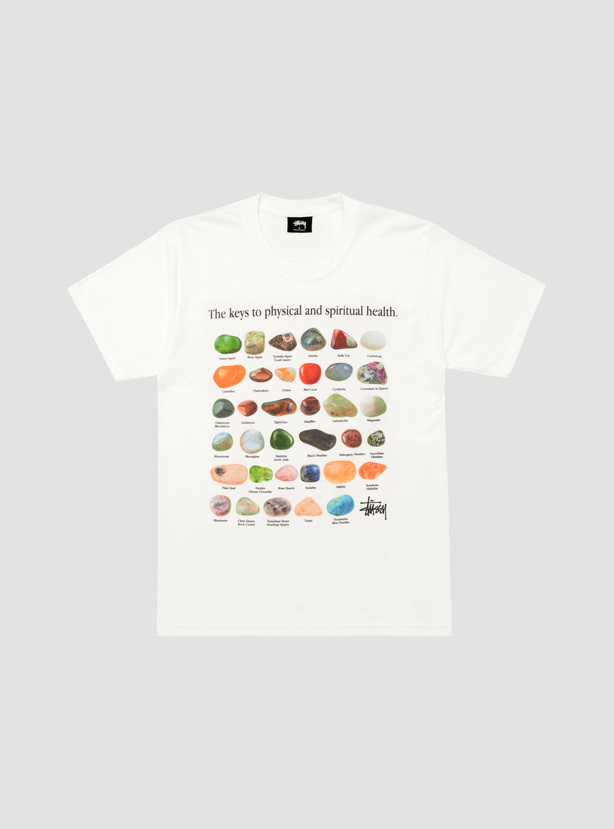 Stones Pigment Dyed T-Shirt Natural by Stüssy