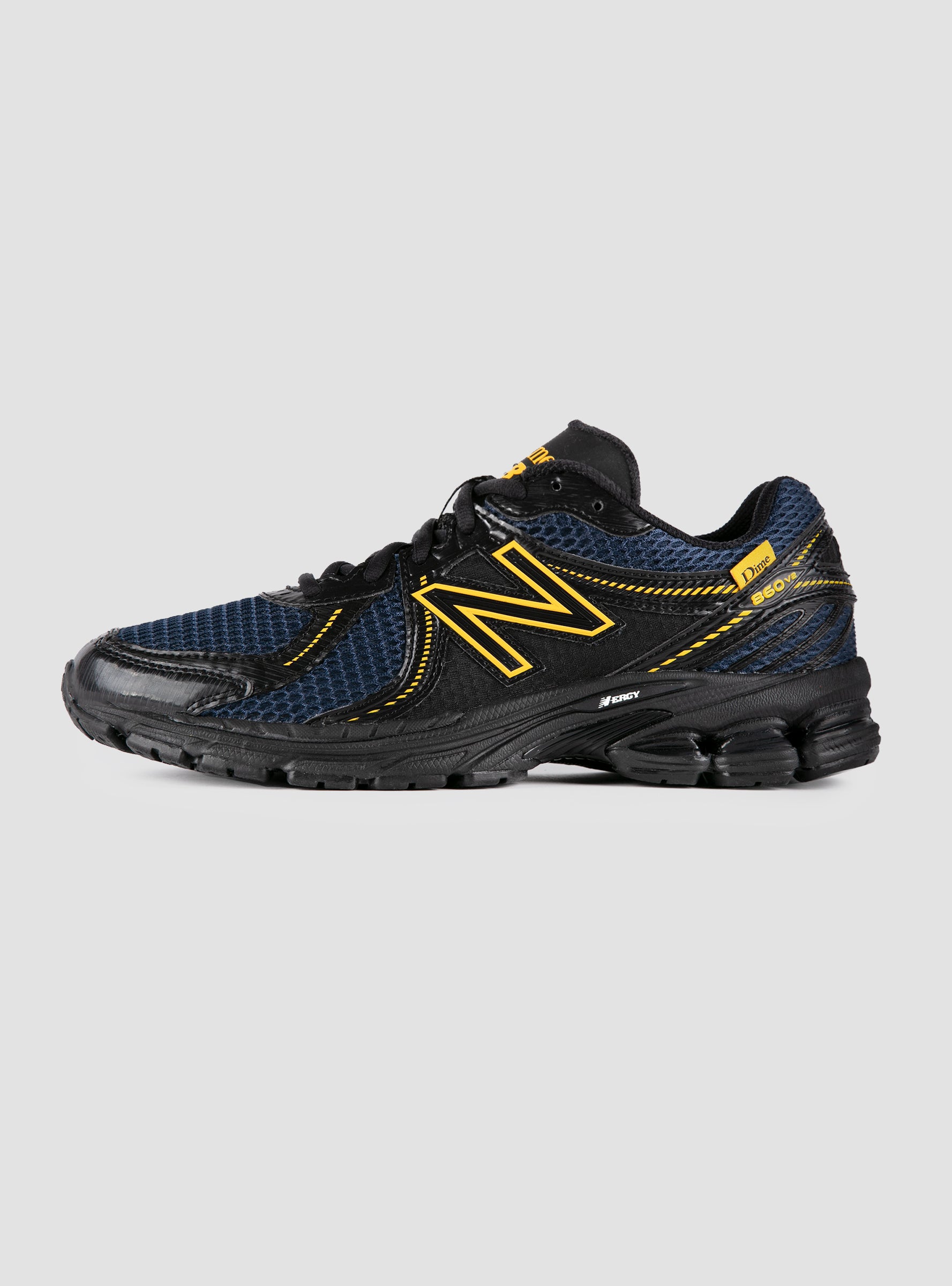 NB x Dime 860V2 Black u0026 Navy by New Balance | Couverture u0026 The Garbstore