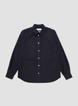 Thorsten Canvas Shirt Navy by Norse Projects | Couverture & The Garbstore