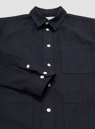 Thorsten Canvas Shirt Navy by Norse Projects | Couverture & The Garbstore