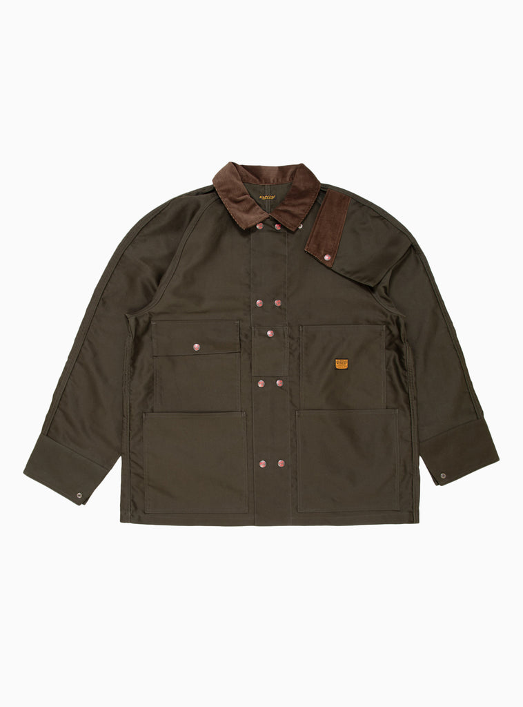 Moleskin Propeller Coverall Khaki by Kapital | Couverture & The Garbstore