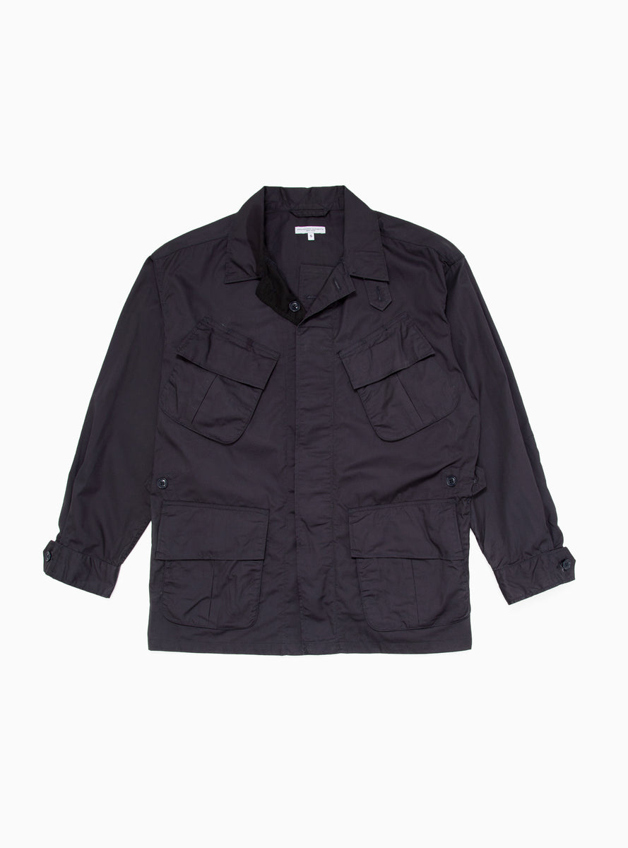 Jungle Fatigue Jacket Dark Navy Highcount Twill by Engineered