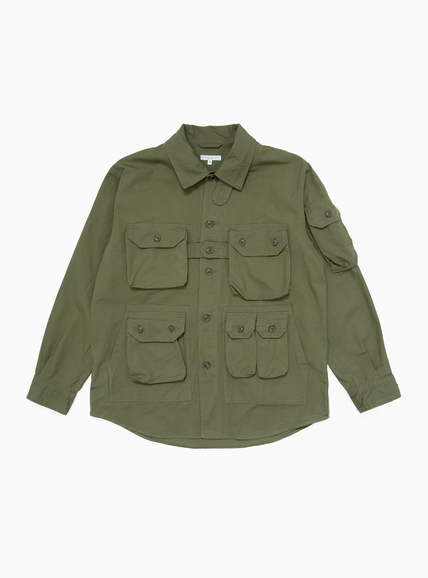 Explorer Shirt Jacket Olive Ripstop