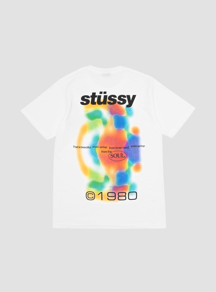 Soul T-Shirt White by Stussy | Couverture & The Garbstore