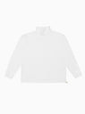 Long Sleeve High Neck Tee White by Drop Out Sports | Couverture & The Garbstore