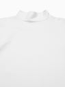 Long Sleeve High Neck Tee White by Drop Out Sports | Couverture & The Garbstore