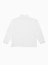 Long Sleeve High Neck Tee White by Drop Out Sports | Couverture & The Garbstore