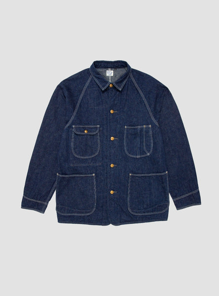 50's Coverall Jacket One Wash Indigo