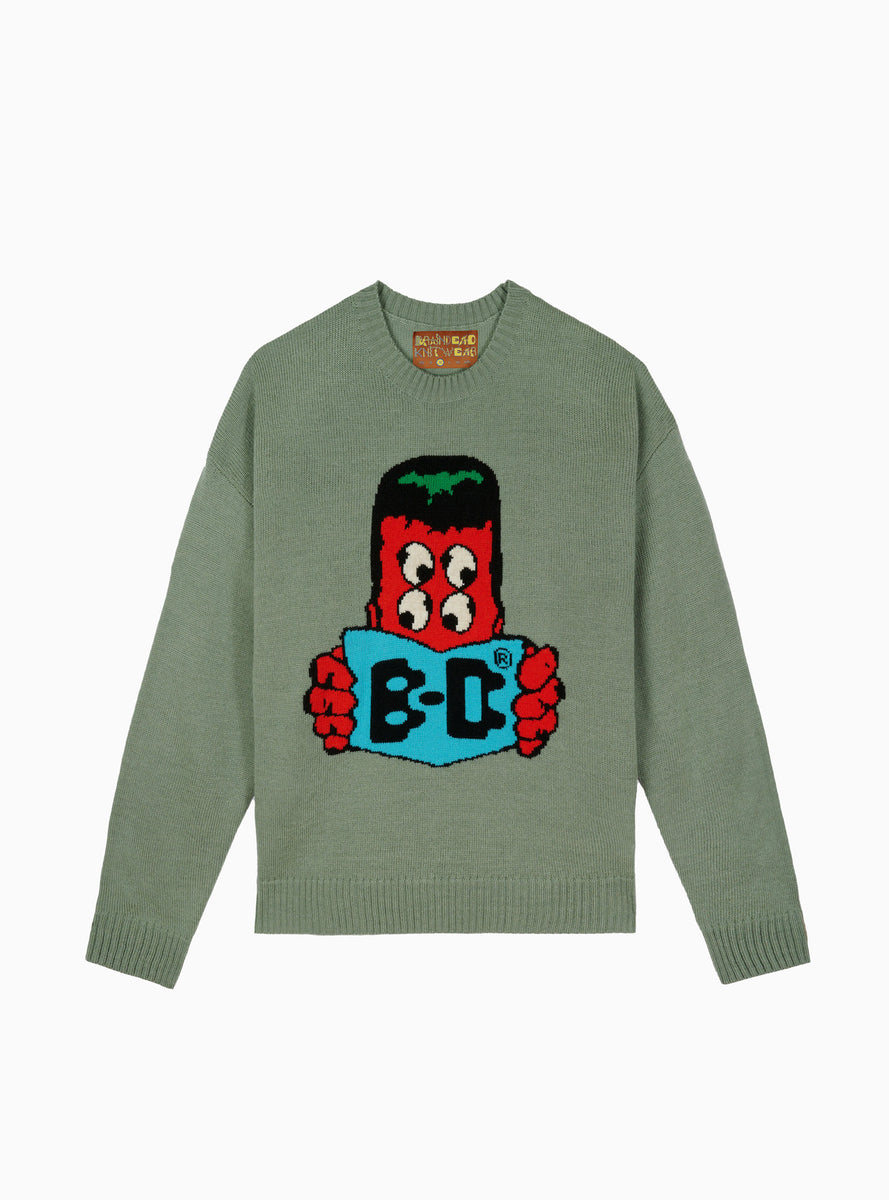 Readers Sweater Mallard Green by Brain Dead | Couverture & The Garbstore