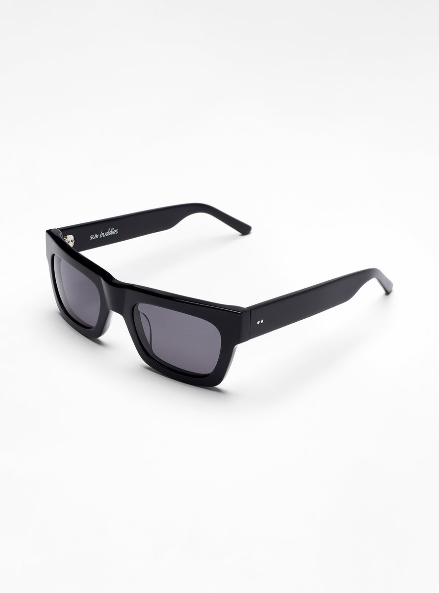 Greta Sunglasses Black by Sun Buddies Couverture The Garbstore